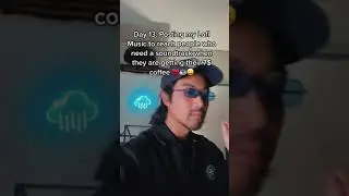 Day 13: Posting my Lofi Music to reach potential fans :) #shorts