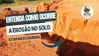 Erosão do solo em áreas agrícolas: conceito, tipos e fatores determinantes