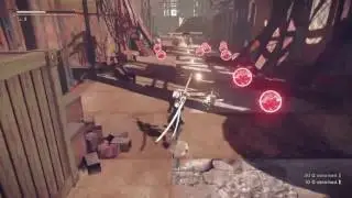 Nierly out of bounds again