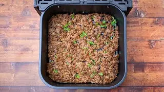 Air Fryer Ground Beef