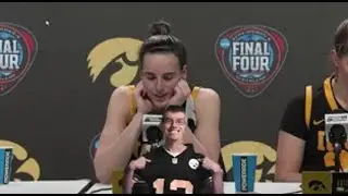 Caitlin Clark Postgame PRESS CONFERENCE vs. South Carolina LOSS IN LAST GAME | FAN REACTION