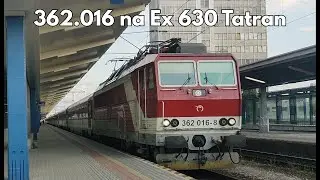 Železničn&eacute; kuriozity | 362.016 v čele Ex 630 Tatran a 757.006 na posune (31.5.2025)