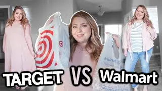 I WENT TO WALMART VS TARGET - WHAT $100 GETS YOU AT EACH STORE - $100 OUTFIT CHALLENGE | Shaylee