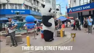 GAYA STREET MARKET, KOTA KINABALU.  FIND CULTURE HERE. SHOPPING IN KK. SABAH, MALAYSIA