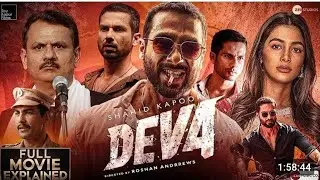 Deva Full Action Movie (2026) | Shahid Kapoor | Blockbuster Hd  Movie | 180P HD VIDEO 