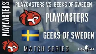 Playcasters ModMic vs. Geeks of Sweden - Cobblestone (22/02/15)