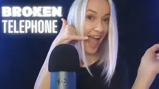 ASMR | Broken Telephone ☎️ unintelligible whispers ✨