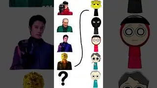 Who is The question mark Sprunki Squid game ⁉️⁉️