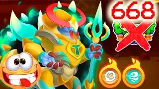 Dragon City HNT High Corrupted Time Dragon Max Level Vip B&aacute; Văn Đạo HNT CHANNEL P668