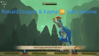 MONSTER HUNTER STORIES 2: WINGS OF RUIN_Ronald Dragon & Kayna 🆚 Wild Velocidrome