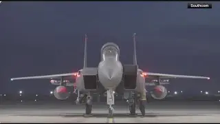 US military carried out a third strike on Syria