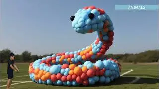 Balloon ANIMALS Turns Into Real ANIMALS 🎈✨ | AI Magic | 15