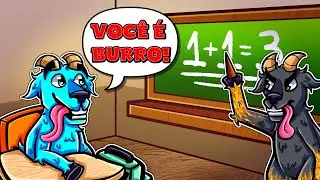 As CABRAS foram pra ESCOLA - Goat Simulator 3