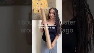 poster unboxing!!! got this from a museum a year ago