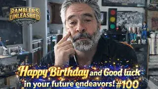 Happy Birthday and Good luck in your future endeavors! #100