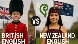 British English 🇬🇧 vs New Zealand English 🇳🇿 | Spot the Difference in Words & Accents!