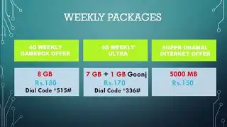 Telenor Weekly Internet Packages - Telenor Net Packages 2020