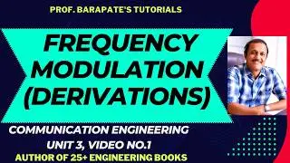 FREQUENCY MODULATION (FM) - DERIVATIONS.