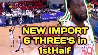 NEW TNT IMPORT MATT MOBLEY IS ON FIRE🔥| SIX THREE'S IN FIRST HALF