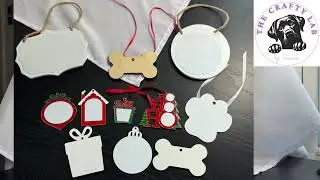 NEW and expanded!  Christmas Ornaments Spotlight Video from The Crafty Lab