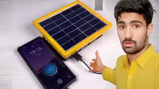 Hum Banaya Hai Solar Mobile Power Bank | We Made Solar Mobile Power Bank