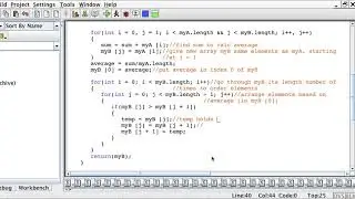 arranging elements in a new array based on average - java