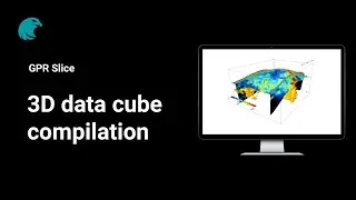 Slicing, gridding and 3D data cube compilation of GPR GPS surveys | GPR Slice