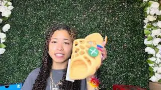 YEEZY 450 CREAM SLIDE REVIEW/ON FOOT!!😮&zwj;💨😮&zwj;💨