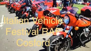 Visiting an Italian Vehicle Rally at Cosford RAF Museum