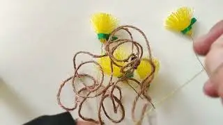 Make a Beautiful Mini Tree from Useless Net | Best Out of Waste Craft 