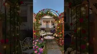 Before vs After: Tiny Yard Transformed by AI ✨  #gardendesign #aidesign #landscapedesign