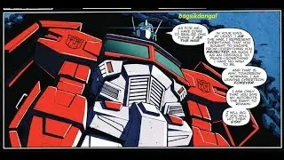 IDW:Optimus Prime leaves Cybertron!From The Death of Optimus Prime!