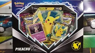 Pikachu V Box Opening