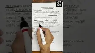 Mistake to avoid in your SOP #mba #mbastudent #gmat #mim #studyabroad #sop #statementofpurpose
