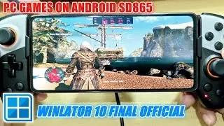 WINLATOR 10 FINAL (DEVELOPMENT PAUSED) - Assassins Creed Rogue Android Gameplay Smapdragon 865