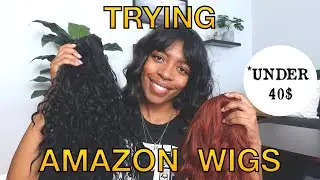 AFFORDABLE AMAZON WIGS | UNDER 40$