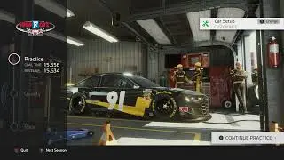 Working on Bristol from scratch ... almost  still have steering issues as well  NASCAR Heat 5