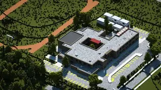 Building a Realistic High School in Minecraft