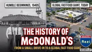 История McDonald's: от небольшого ресторана быстрого питания до глобального гиганта фаст-фуда 🍔🍟🤡