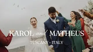 Casamento na Itália – Tuscany Destination Wedding | Karol & Matheus