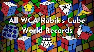 All Rubik's Cube World Records 2024 Speedcubing WR WCA