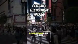 Japan's Amazing Invention: Walk and Generate Power!