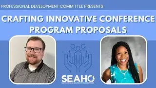 Crafting Innovative Conference Program Proposals || August Pro-Devo Hour