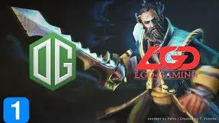 OG vs LGD Game 1 2017 Mars Dota 2 League Highlights Dota 2