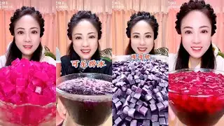 AHJING MINI ICE CUBE EATING ASMR COLLECTION 