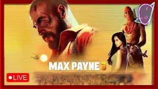 MAX PAYNE 3 🩻 Temn&aacute; j&iacute;zda pln&aacute; bolesti | LIVE CZ #games #livestream