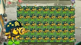 Pvz 2 12.7.1 - New Plants Bee Mega Gatling Gameplay Max Power Up vs 999 Zombies