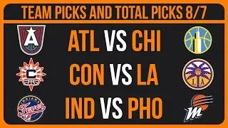 WNBA Picks Today 8/7/25 | WNBA Picks & Predictions Today 8/7/25