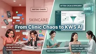 AI for Skincare Clinics: Stop No-Shows with KWS 24/7 Booking & Smart CRM | KWS Technology