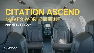 Cessna Citation Ascend First Public Appearance at NBAA-BACE 2025